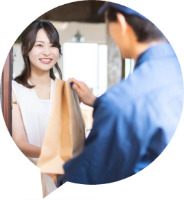 Hong Kong Dragon – Ein Lieferant nimmt eine Speisebestellung entgegen