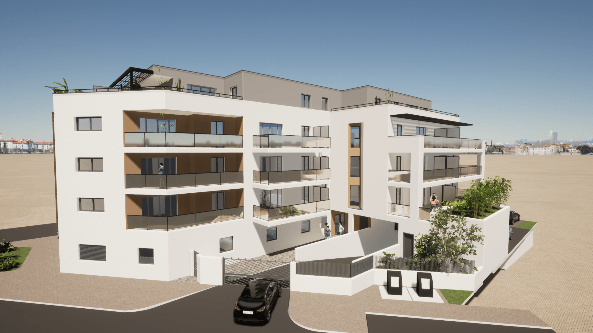 Prise de vue numérique bâtiment 5