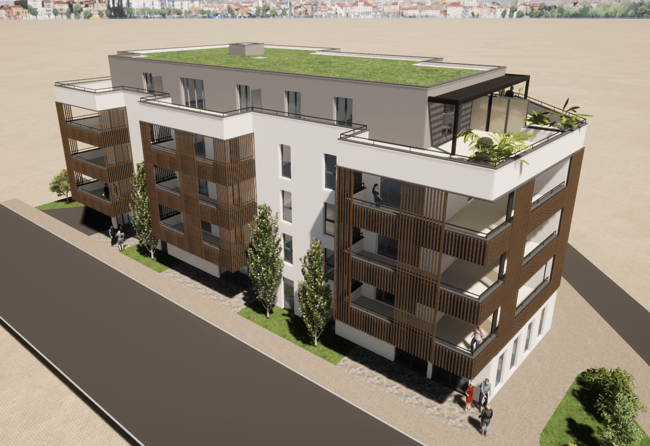 Prise de vue numérique bâtiment 1