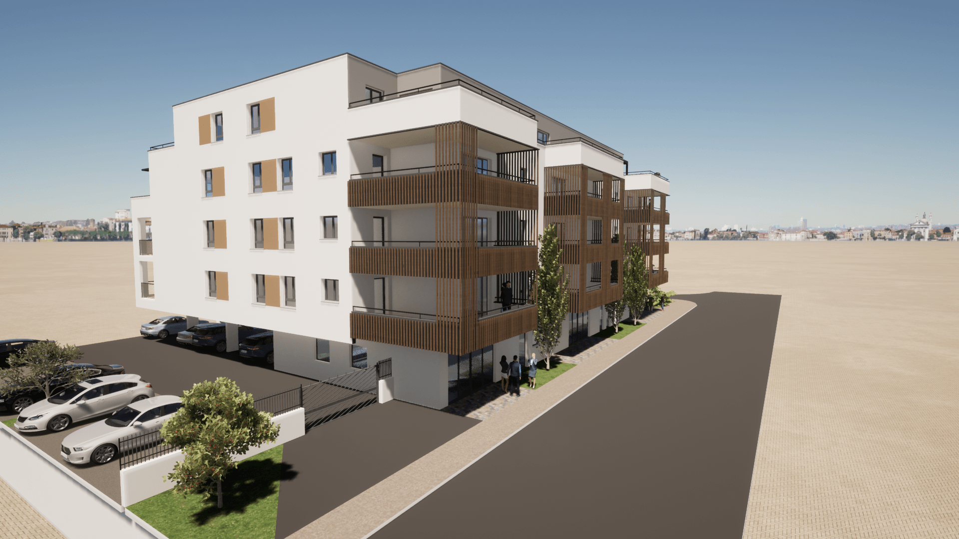 Prise de vue numérique bâtiment 3