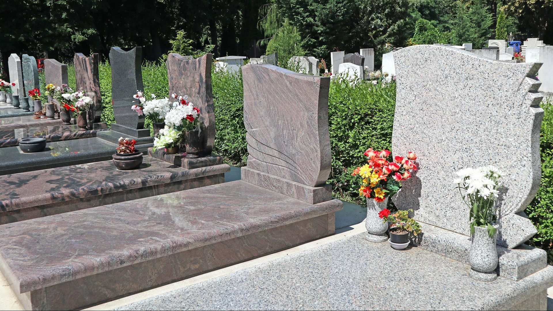 Un cimetière