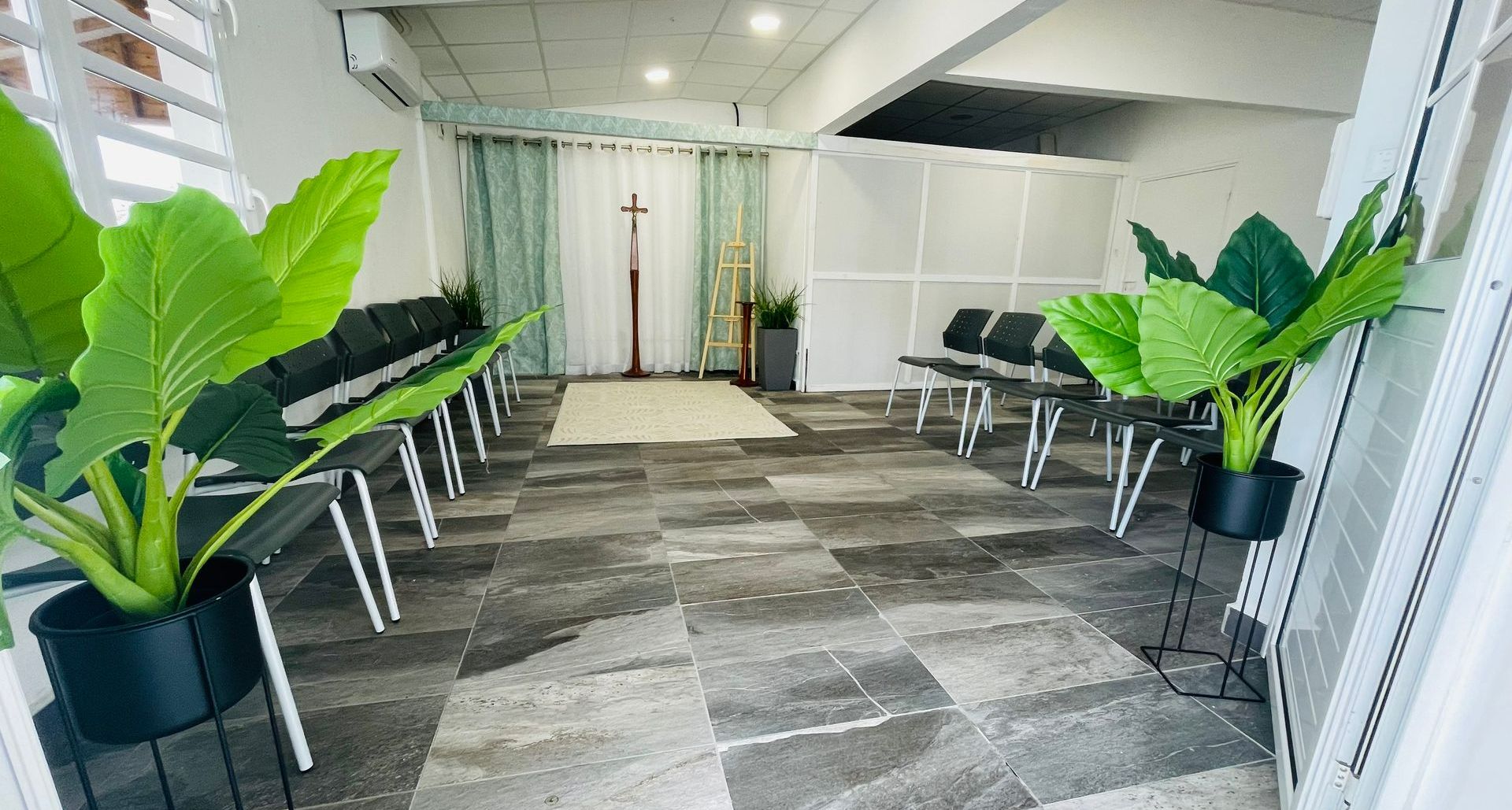 Une salle funéraire