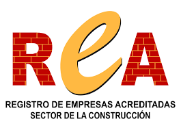 A logo for rca registered empresas accreditadas sector de la construccion
