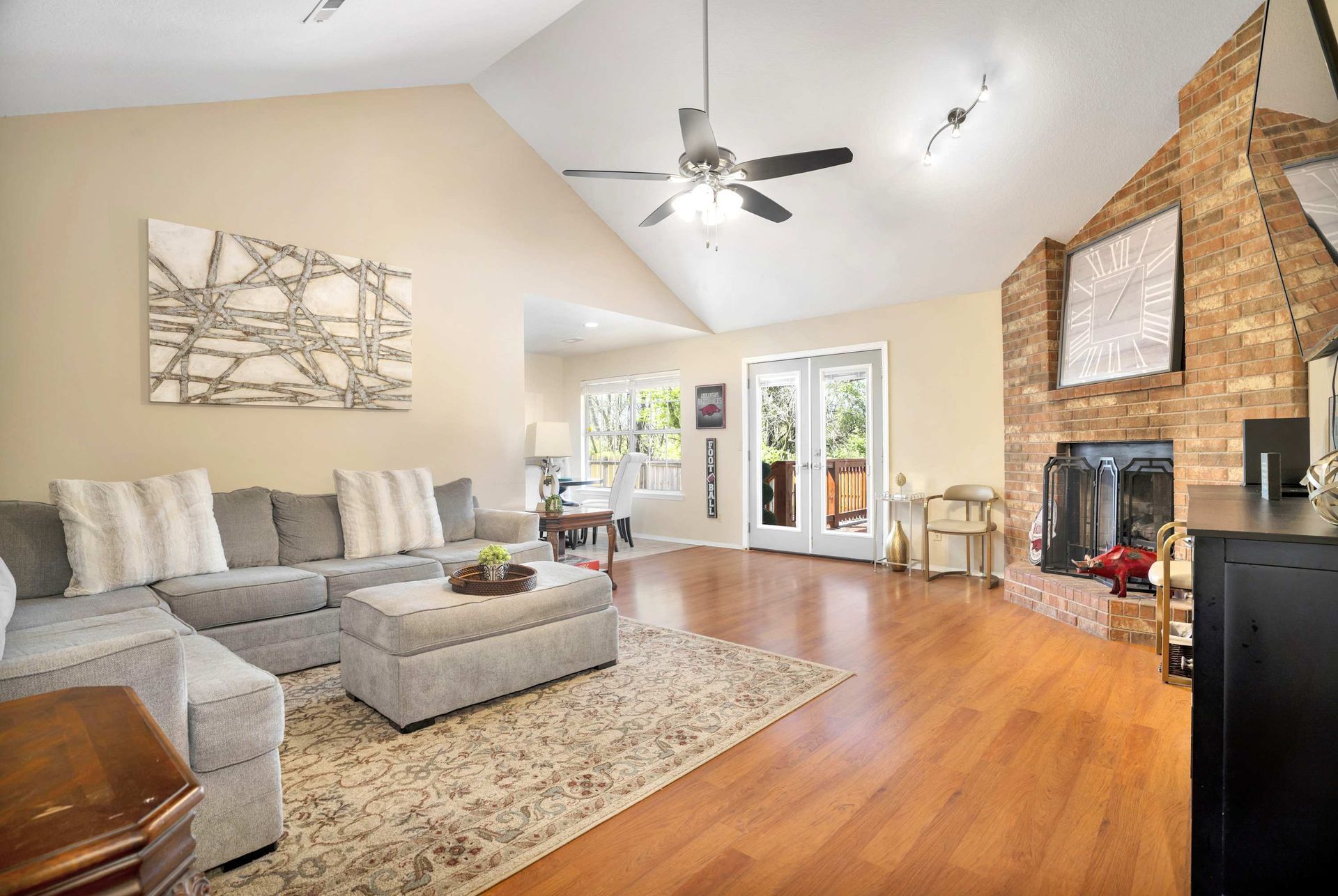 Short term rental in Fayetteville, Arkansas next to the University of Arkansas