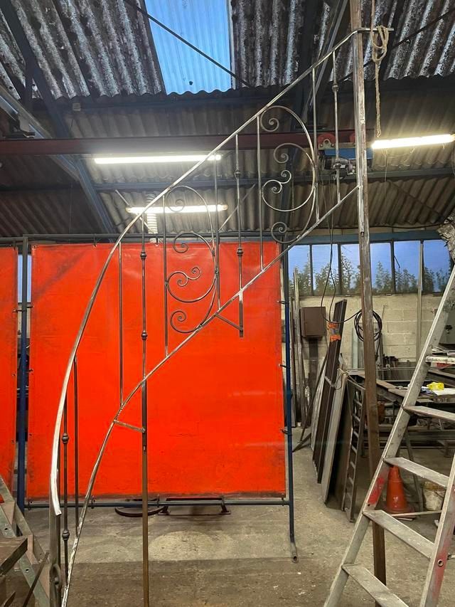 Fabrication de rampe d'escalier 