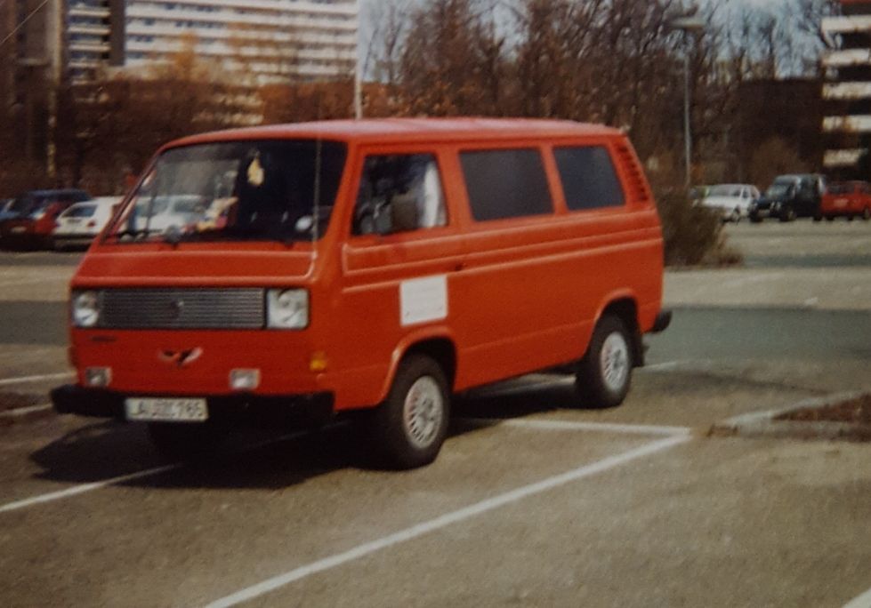 Archivbild vom Unternehmensfahrzeug. Foto vom Malermeisterbetrieb Frank Reinhard Georges