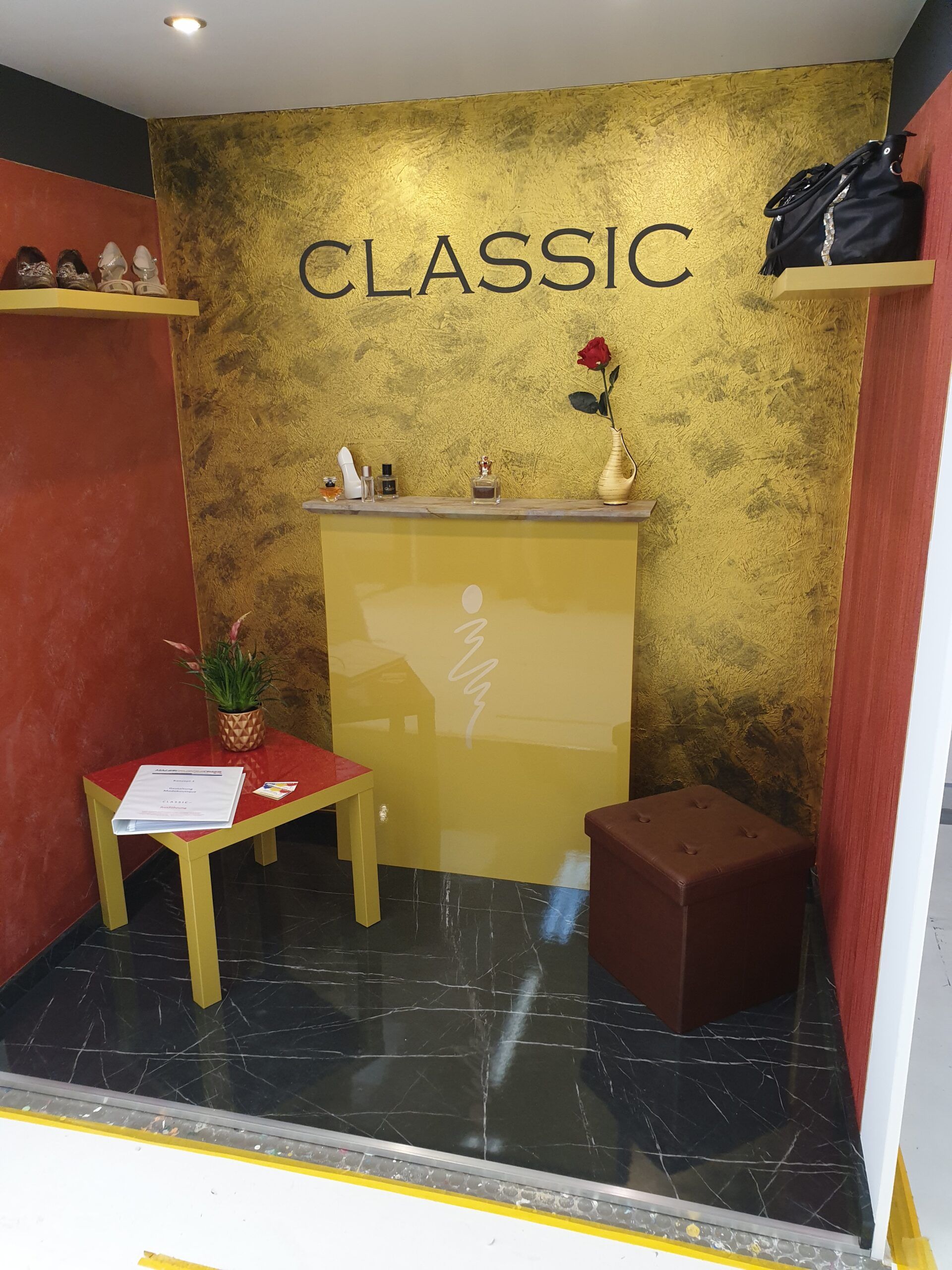 Showroom-Beispiel vom Malermeisterbetrieb Frank Reinhard Georges