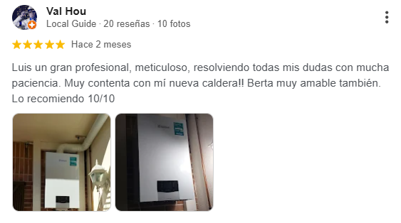 Una imagen borrosa de una reseña de Ana Pola.