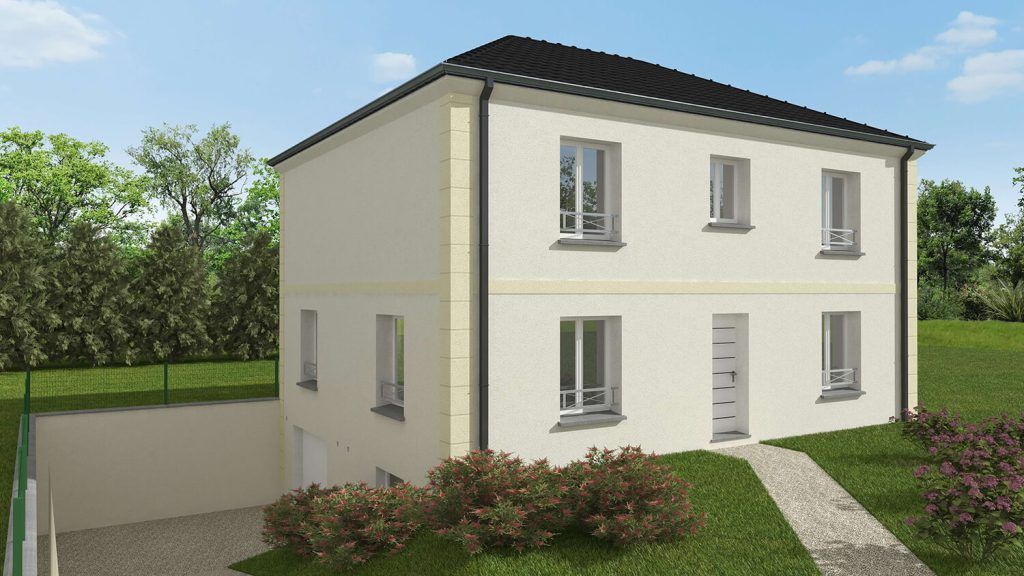 Maison un étage avec garage en sous-sol