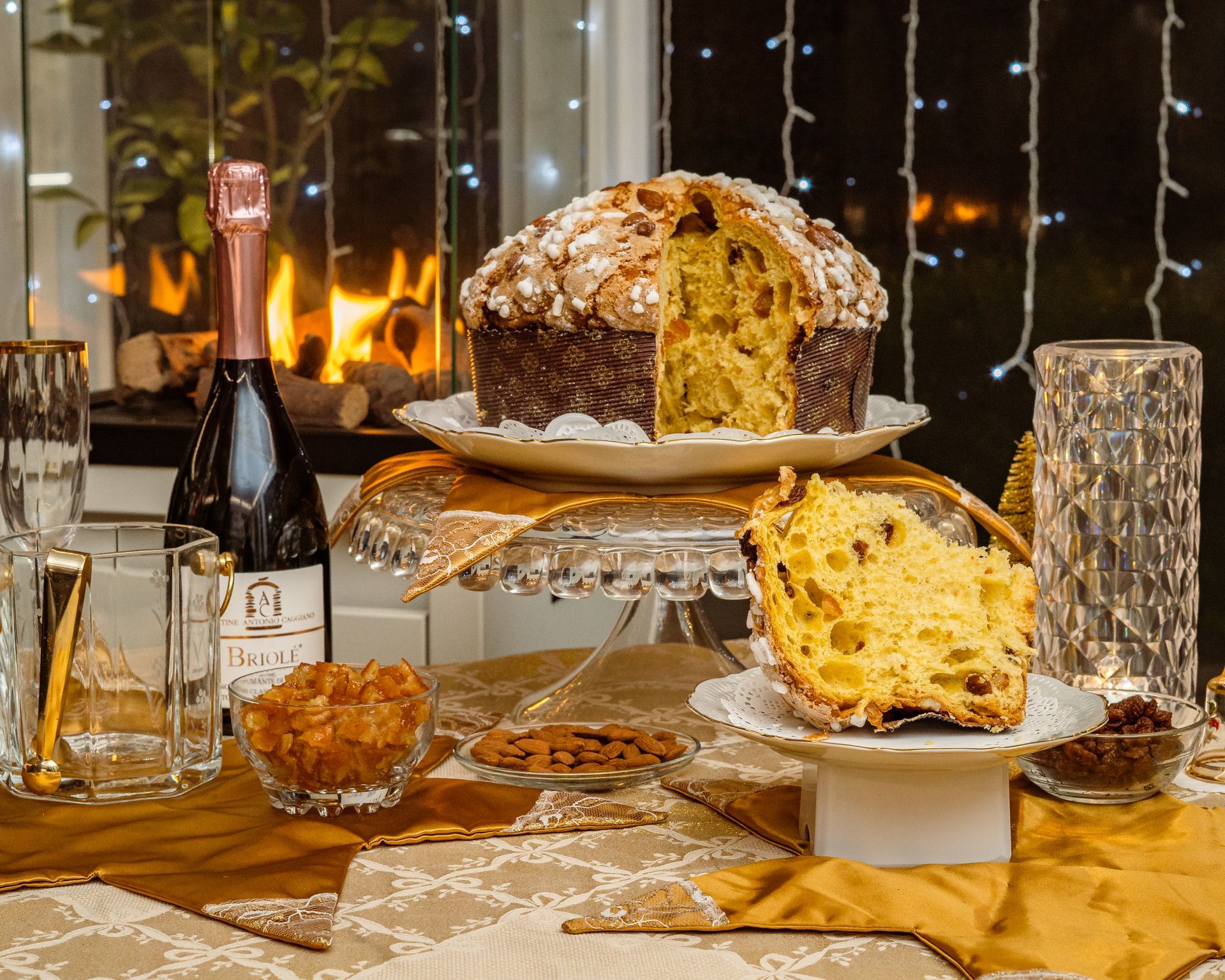 Panettoni italiens artisanaux, désormais proposés au Restaurant Roches Brunes chez Annie