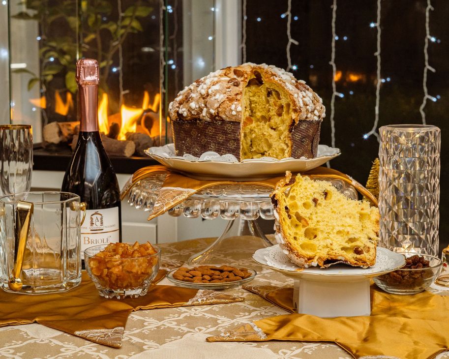 Panettoni italiens artisanaux, désormais proposés au Restaurant Roches Brunes chez Annie