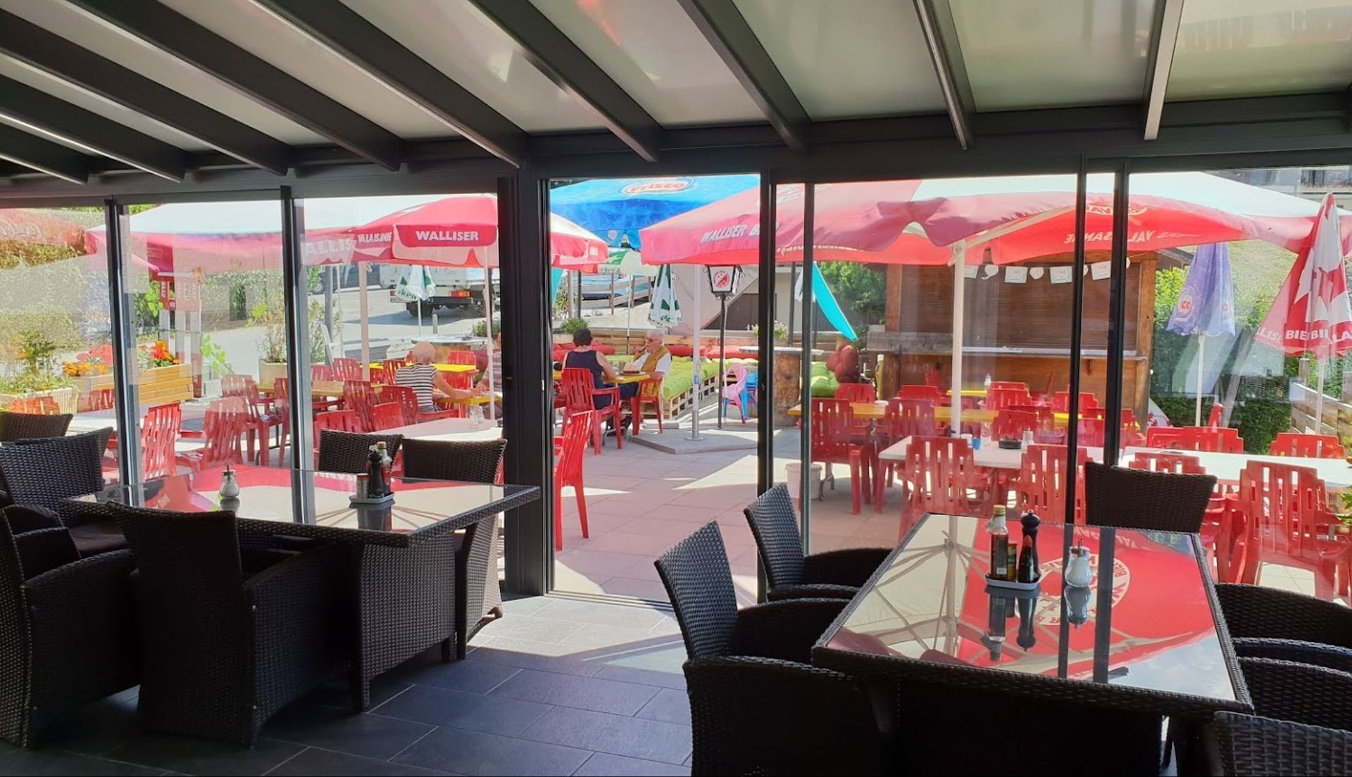 Terrasse - Hôtel des Mayens - Vercorin