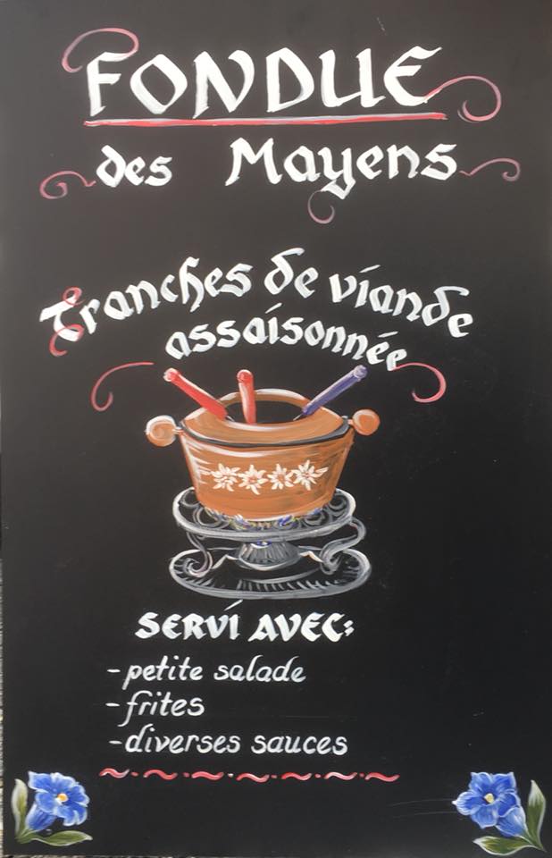 Fondue - Hôtel des Mayens - Vercorin