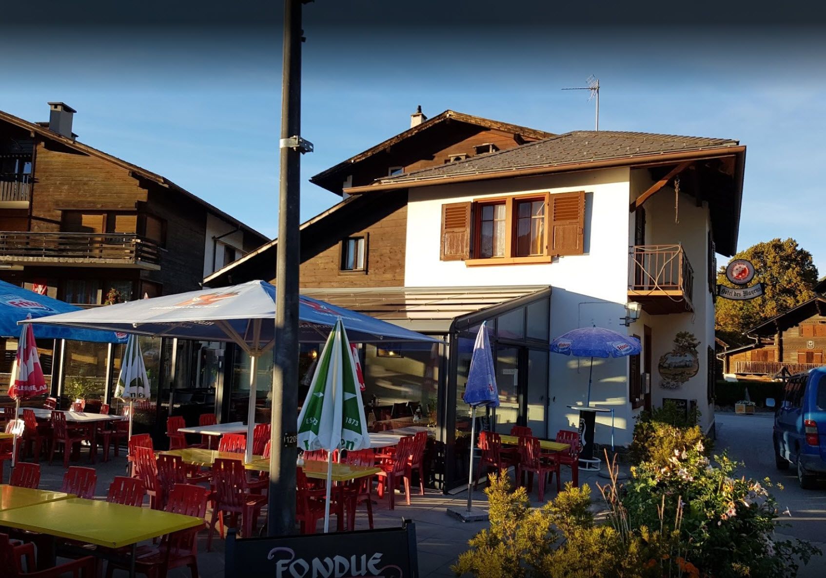 Terrasse - Hôtel des Mayens - Vercorin