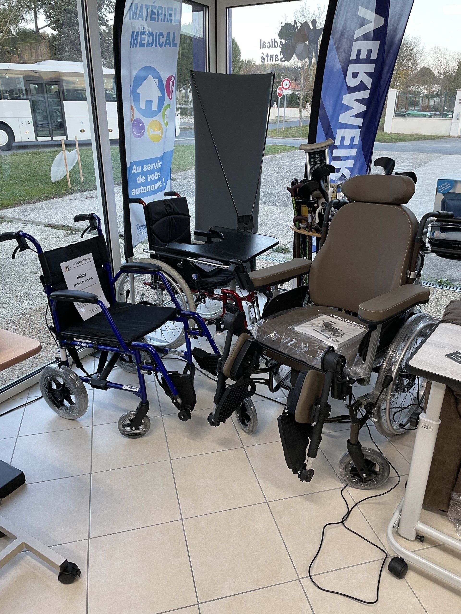 Vente de matériel médical