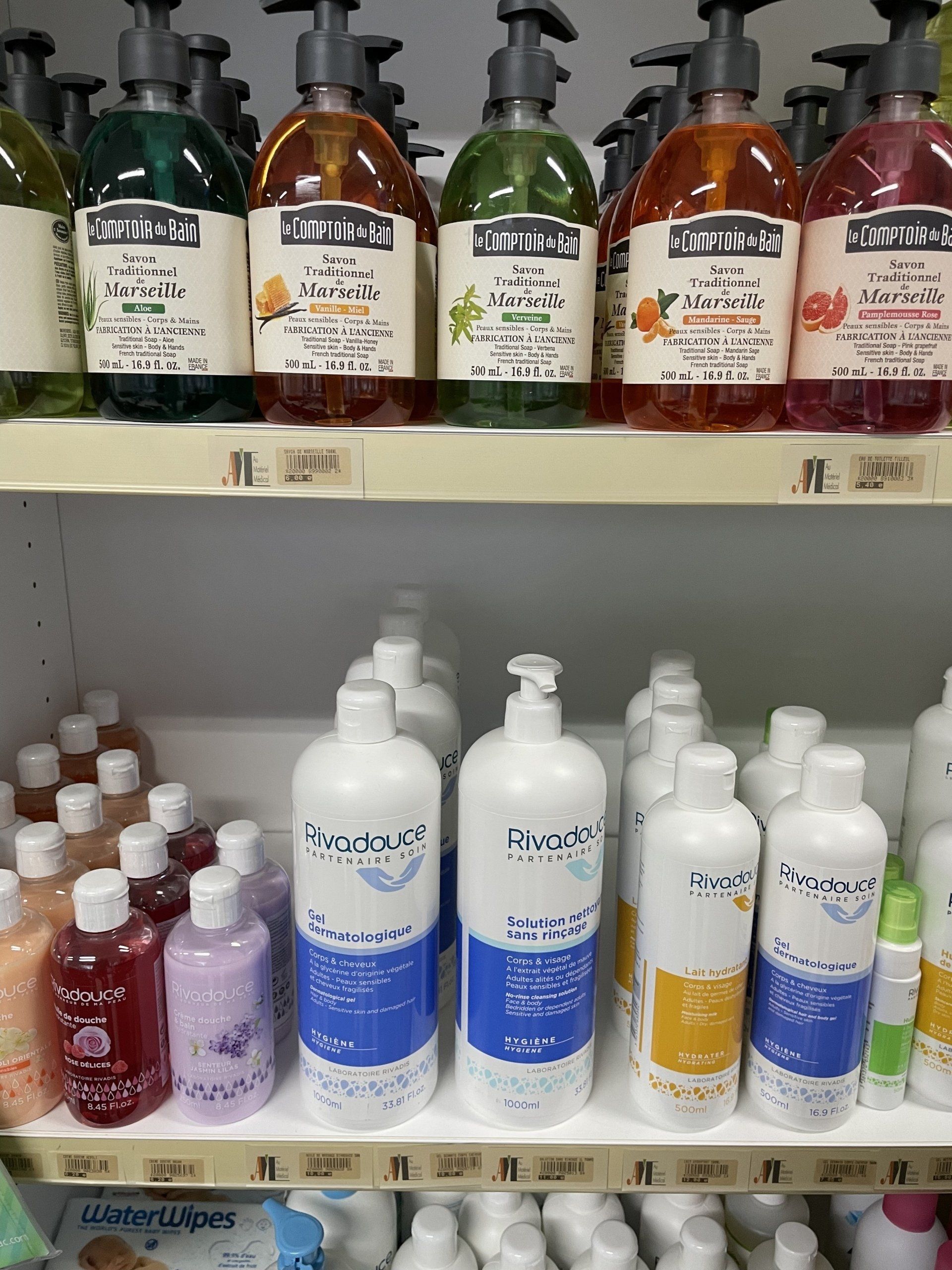 Vente de soins et hygiène