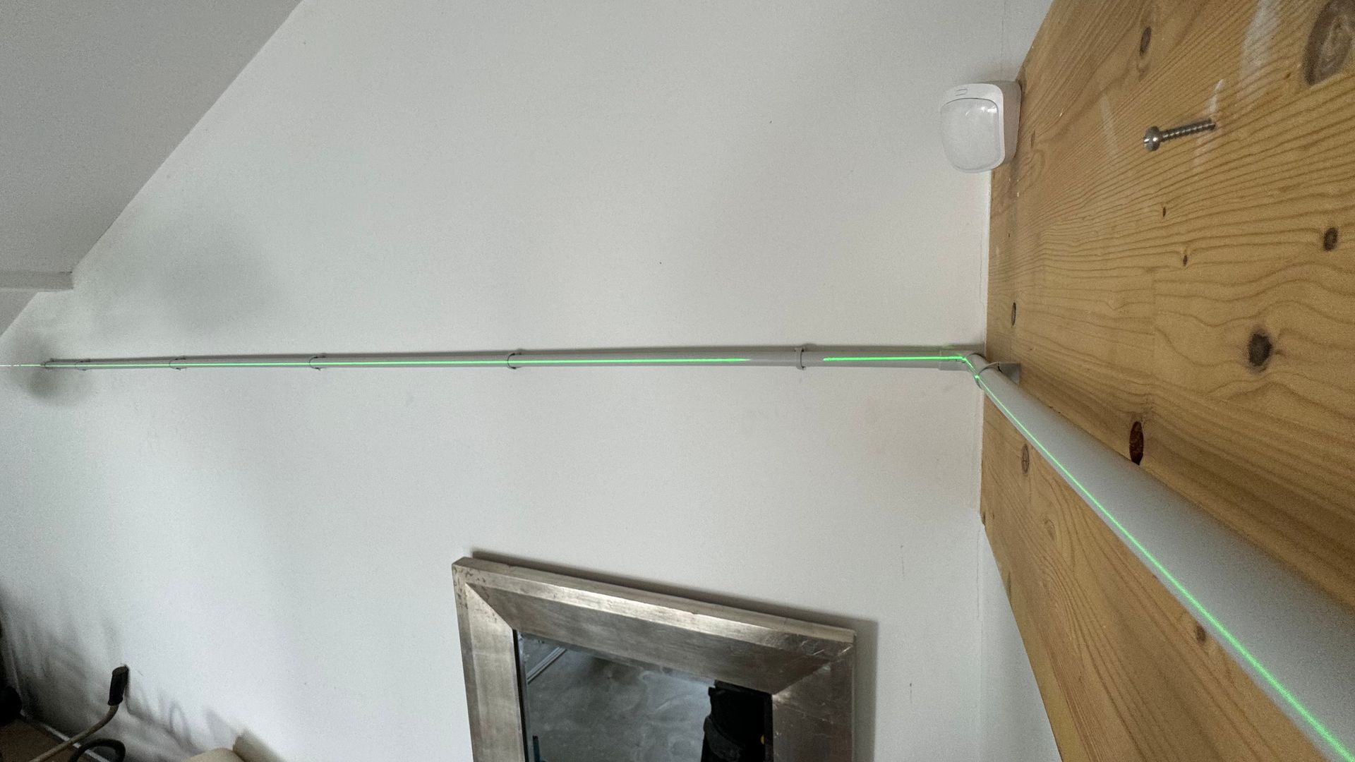 Ligne électique sous tube IRL climatisation