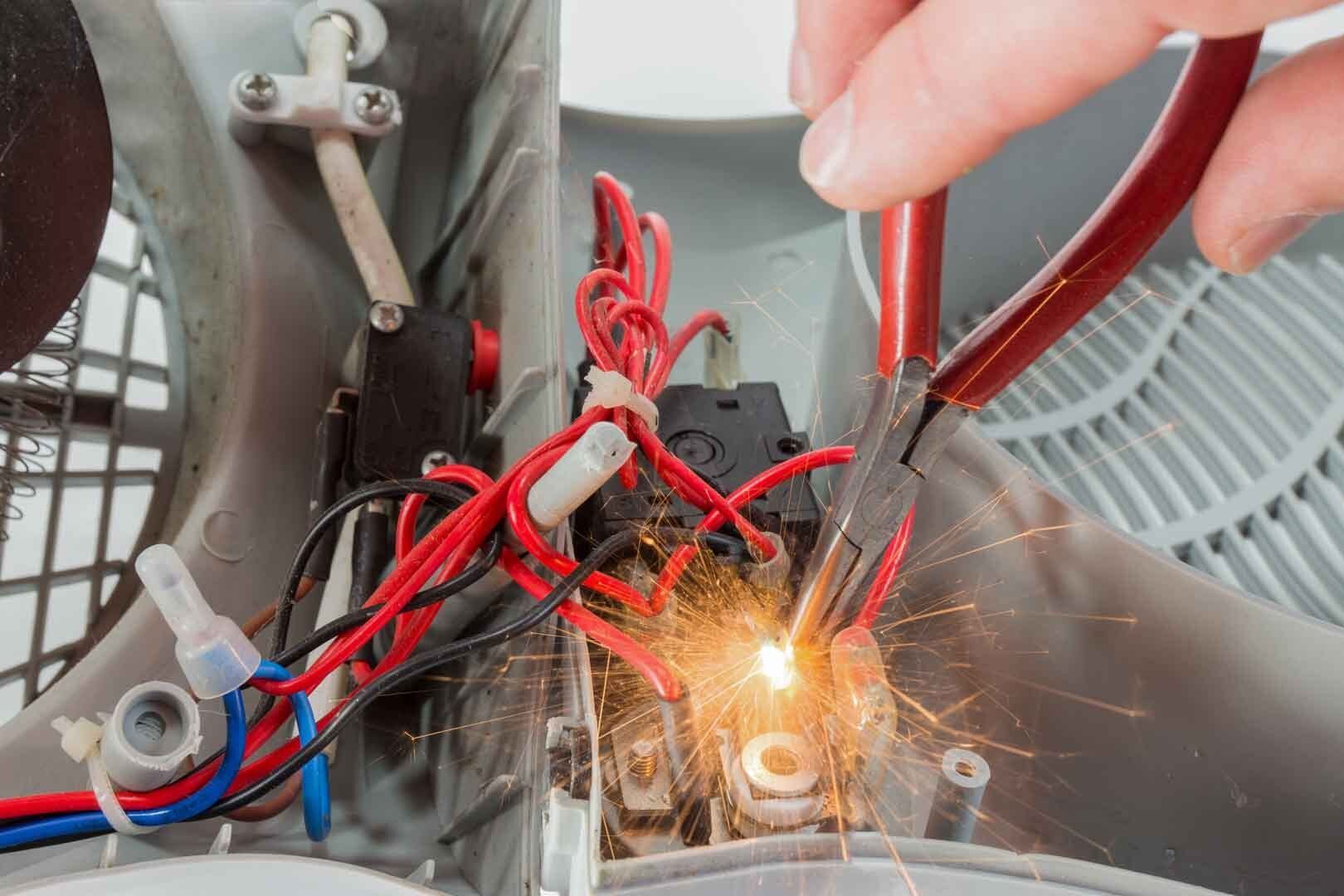 Réparation d'une machine électrique