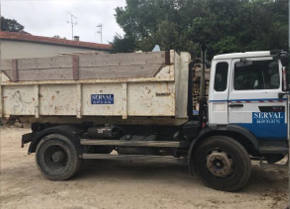 Profil d'un camion