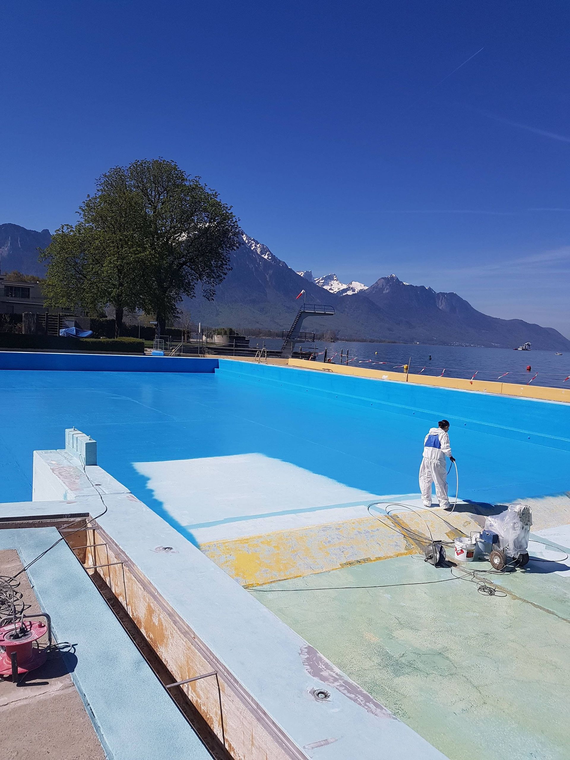 Edouard Allamand Plâtrerie Peinture S.A. - peinture de sol, résine époxy et PMMA à séchage ultra-rapide