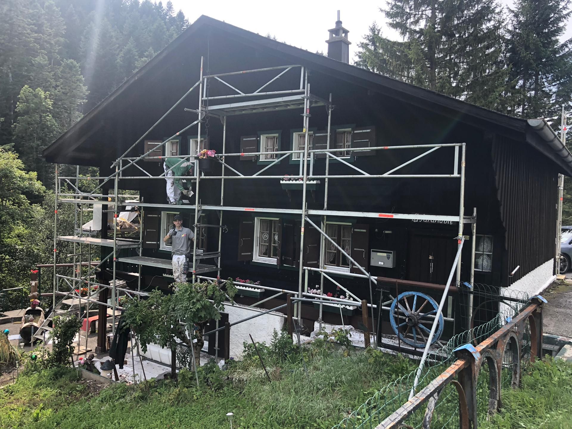 Edouard Allamand Plâtrerie Peinture S.A. – peinture extérieure – rénovation de chalet, de façades - bâtiments anciens