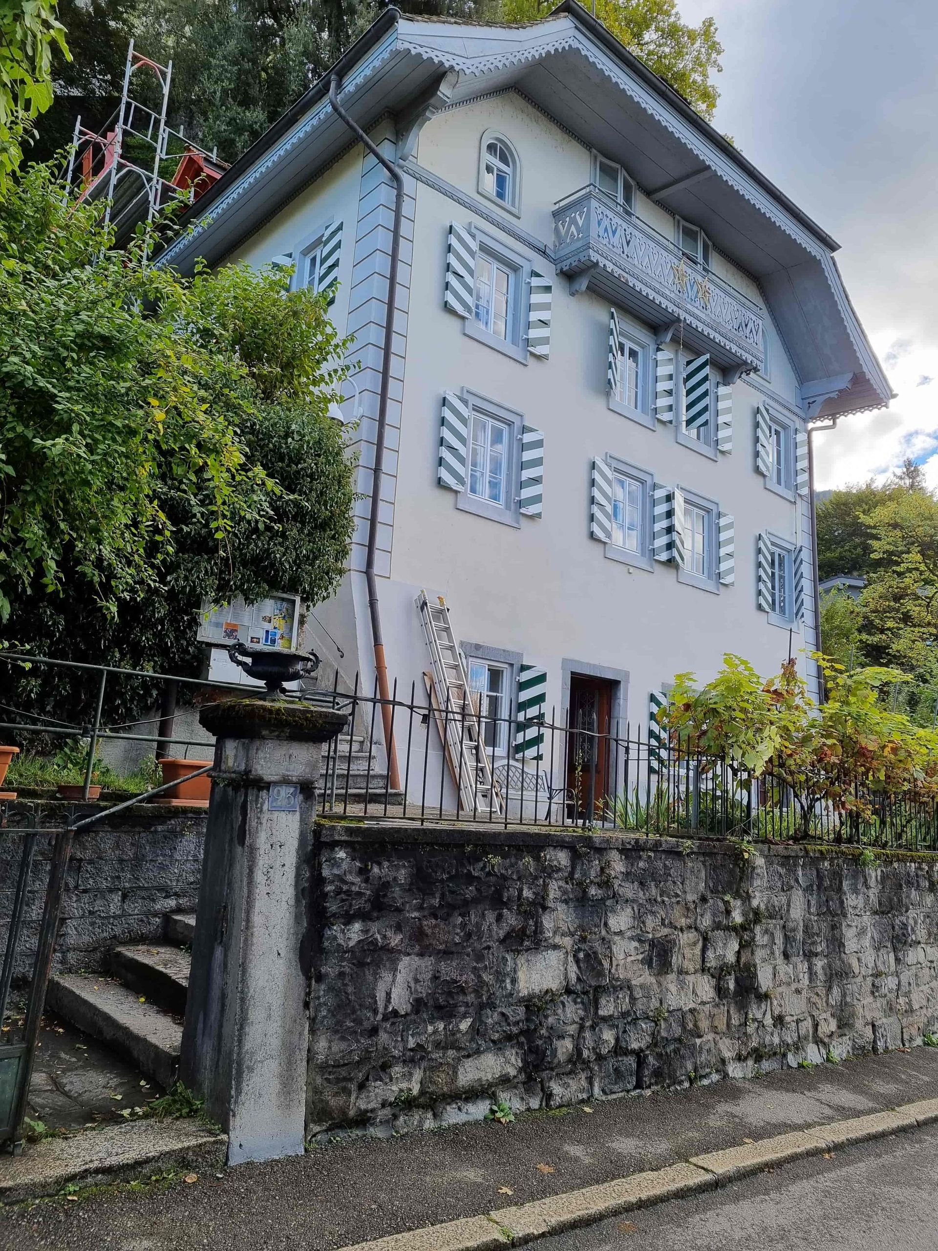 Edouard Allamand Plâtrerie Peinture S.A. – peinture extérieure – rénovation de chalet, de façades - bâtiments anciens