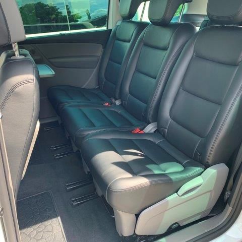 Innenaufnahme eines Taxis der Firma Taxi Bianca Kreuzhuber