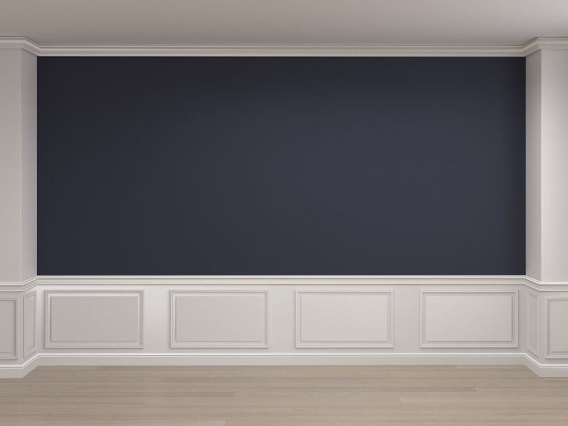 Plâtrerie bas de mur