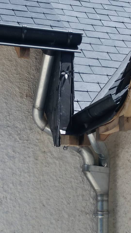 Gouttières et décor zinguerie