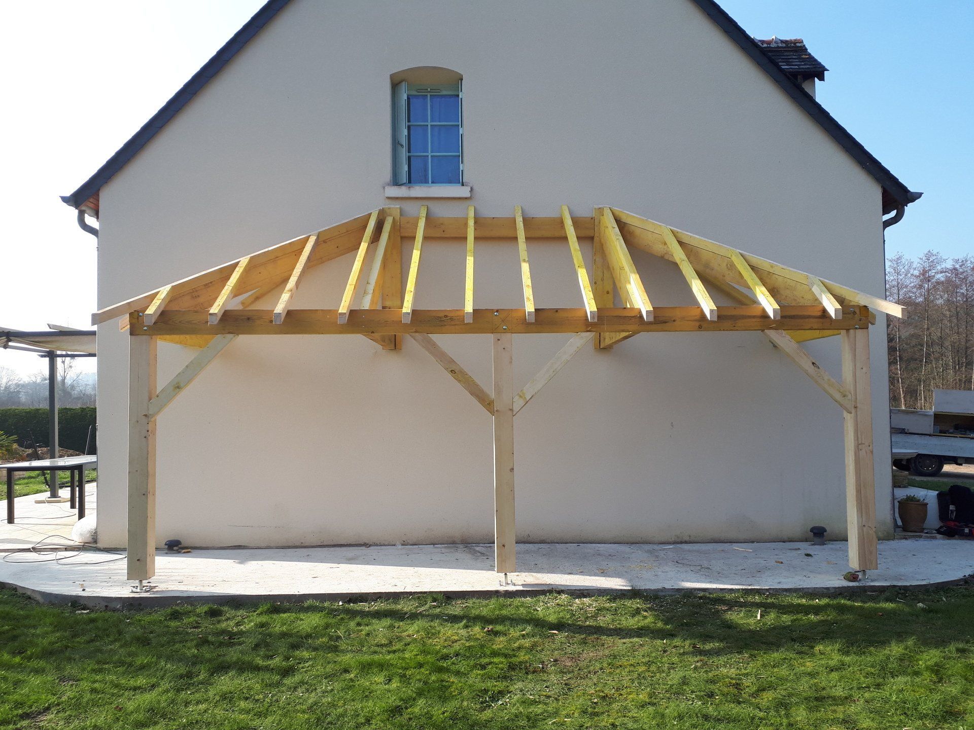 Construction appentis