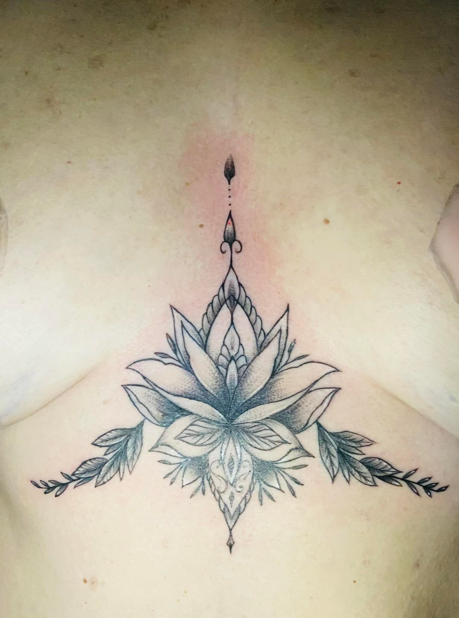 Tatouage représentant un lotus