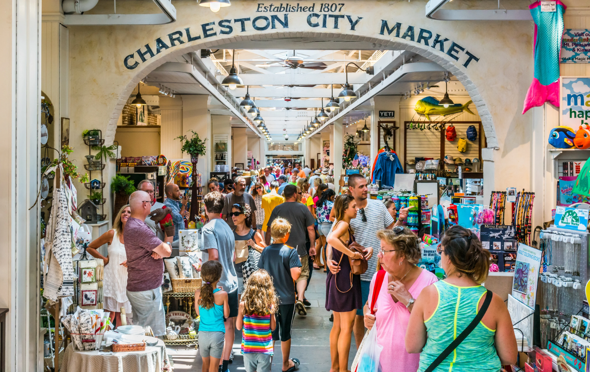 Visit the Historic Charleston City Market