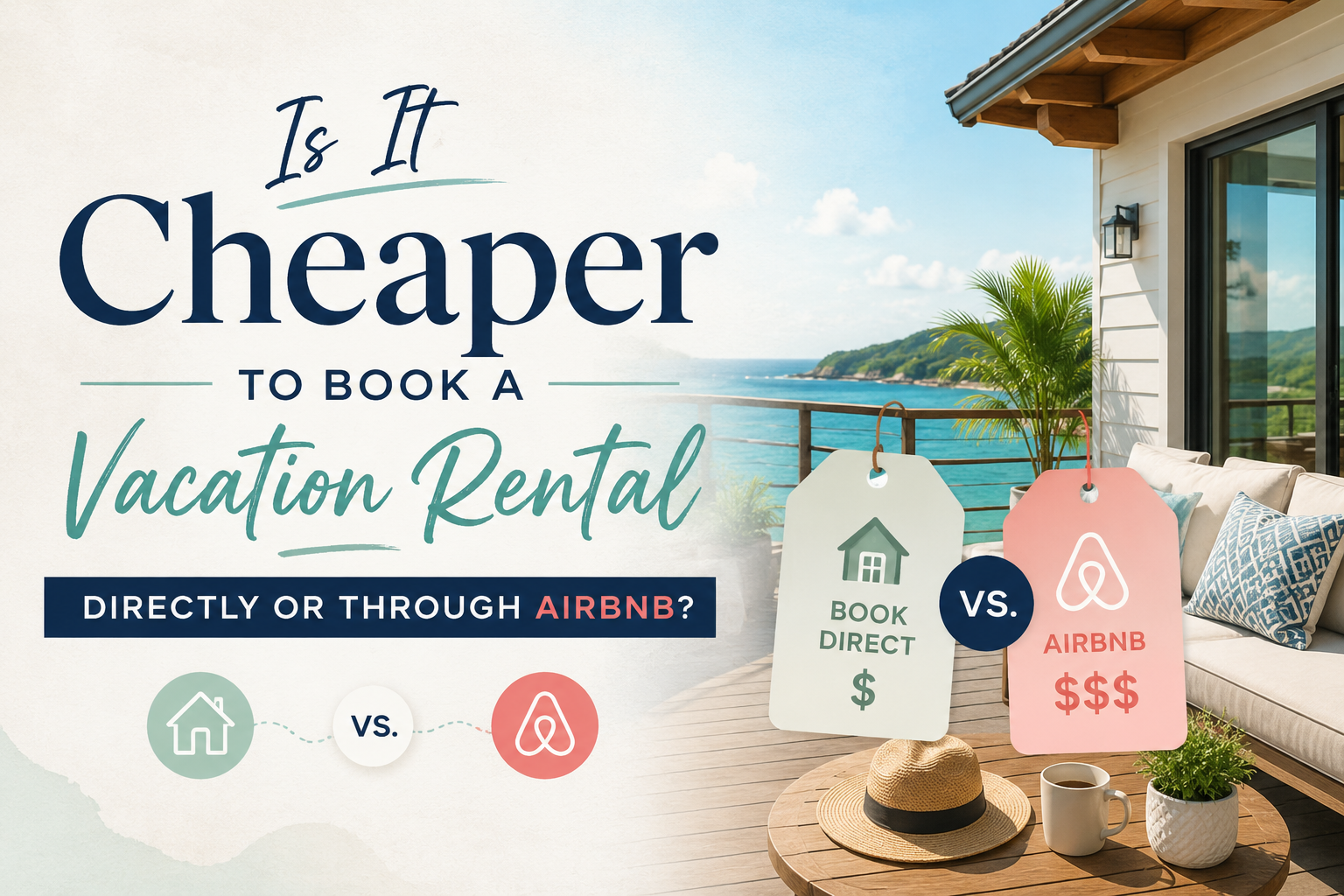 Is It Cheaper to Book a Vacation Rental Directly or Through Airbnb?