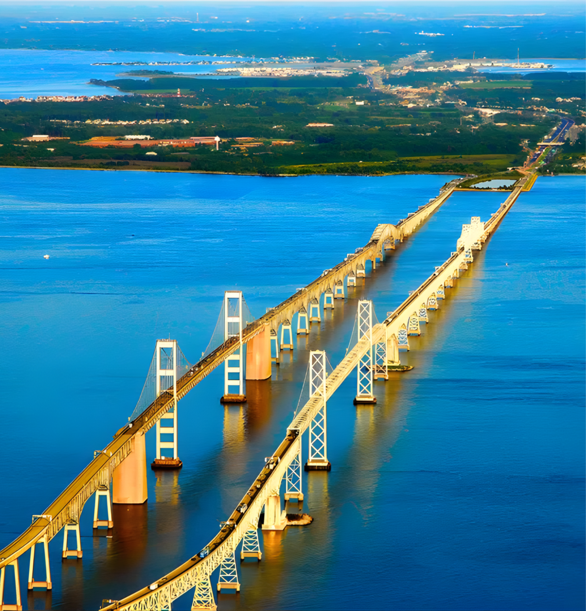 Oklahoma City skyline with the Oklahoma River visible