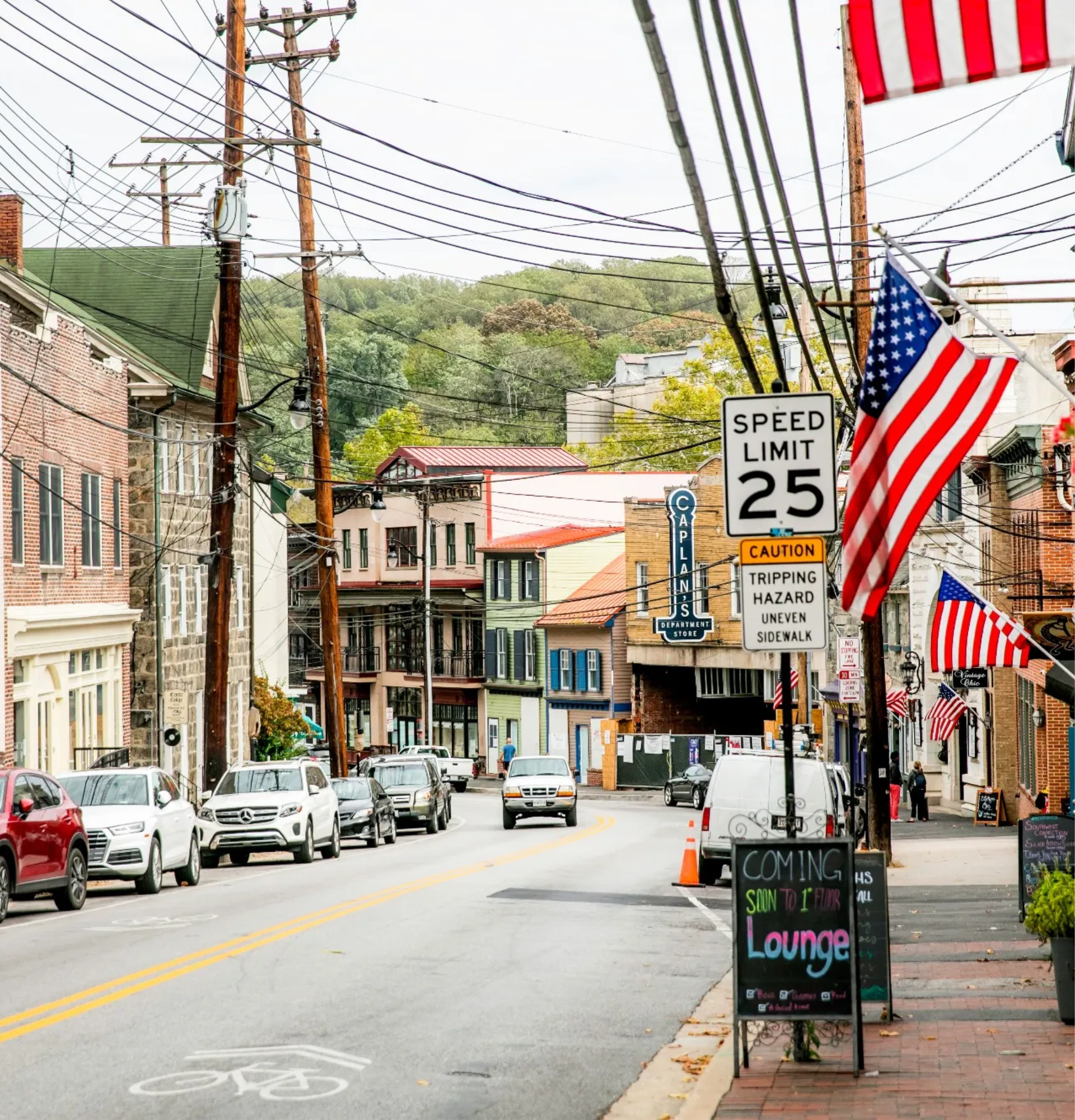 Oklahoma City skyline with the Oklahoma River visible