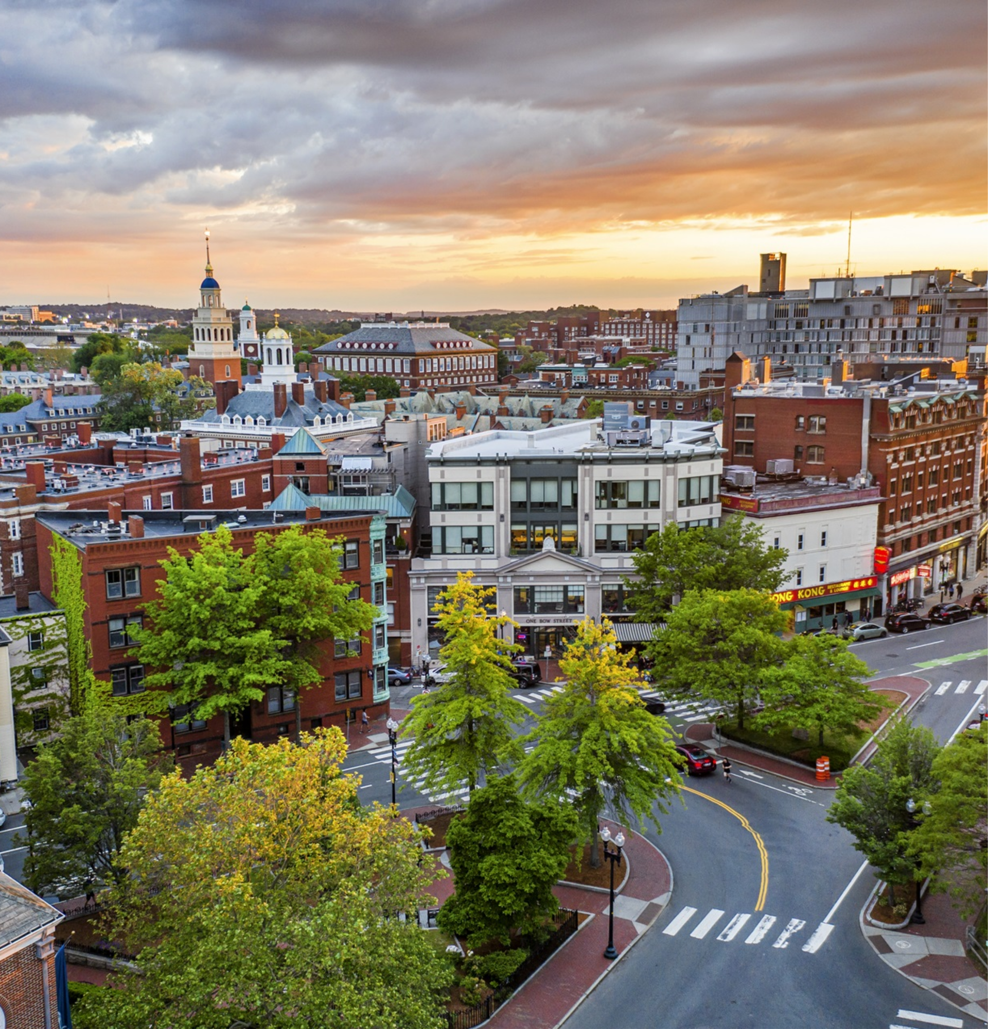 Oklahoma City skyline with the Oklahoma River visible