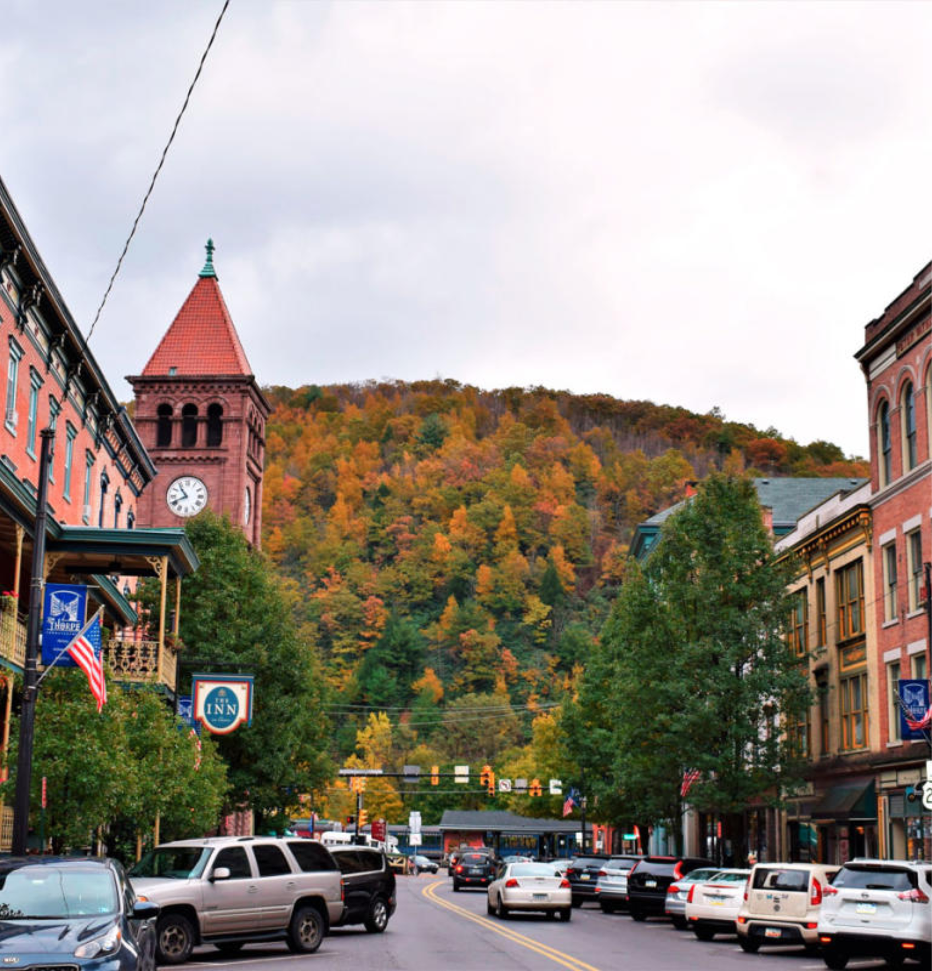 Oklahoma City skyline with the Oklahoma River visible