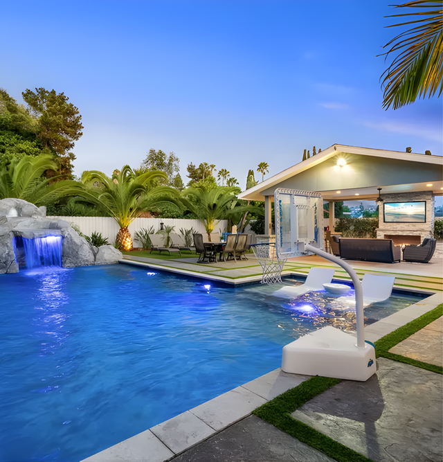 Oklahoma City skyline with the Oklahoma River visible