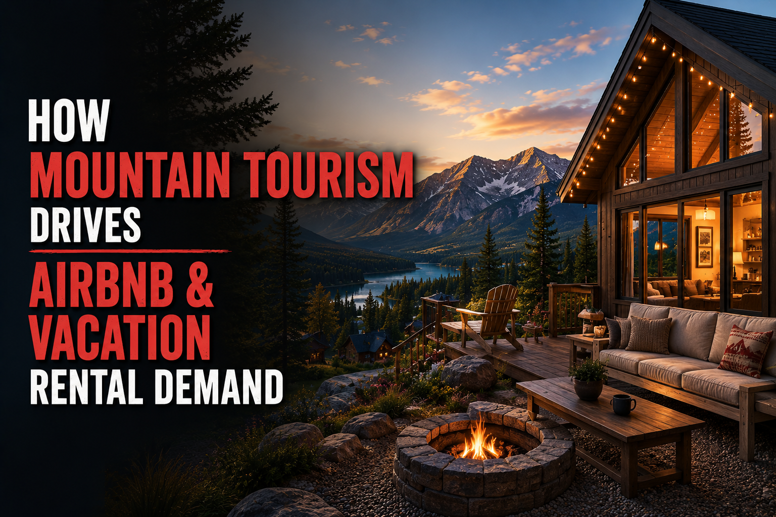 How Mountain Tourism Drives Airbnb & Vacation Rental Demand