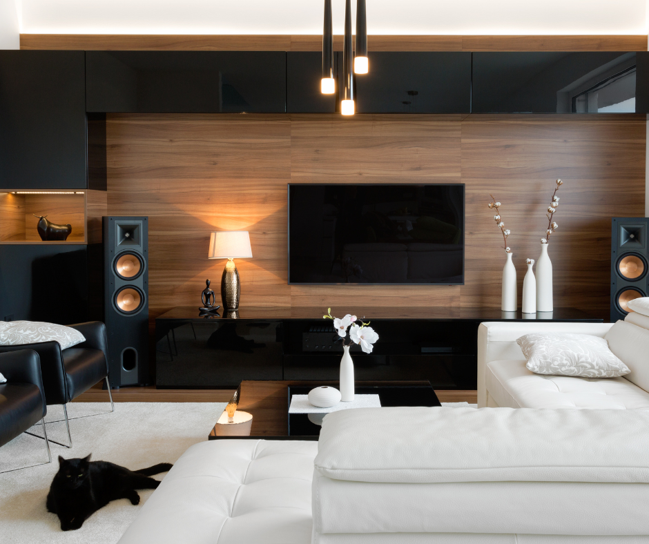 Smart Airbnb living room