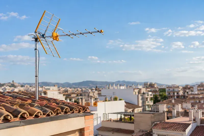 Captación de televisión para una comunidad