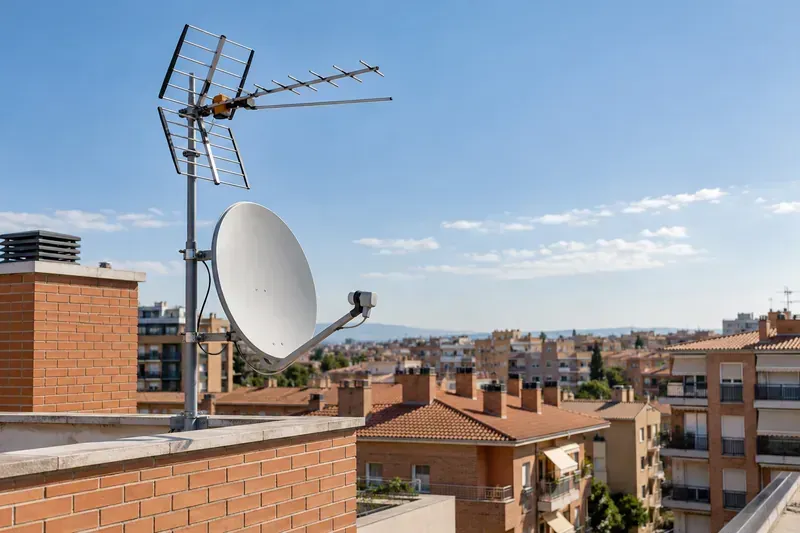 Sistema de antenas comunitarias en Marchamalo