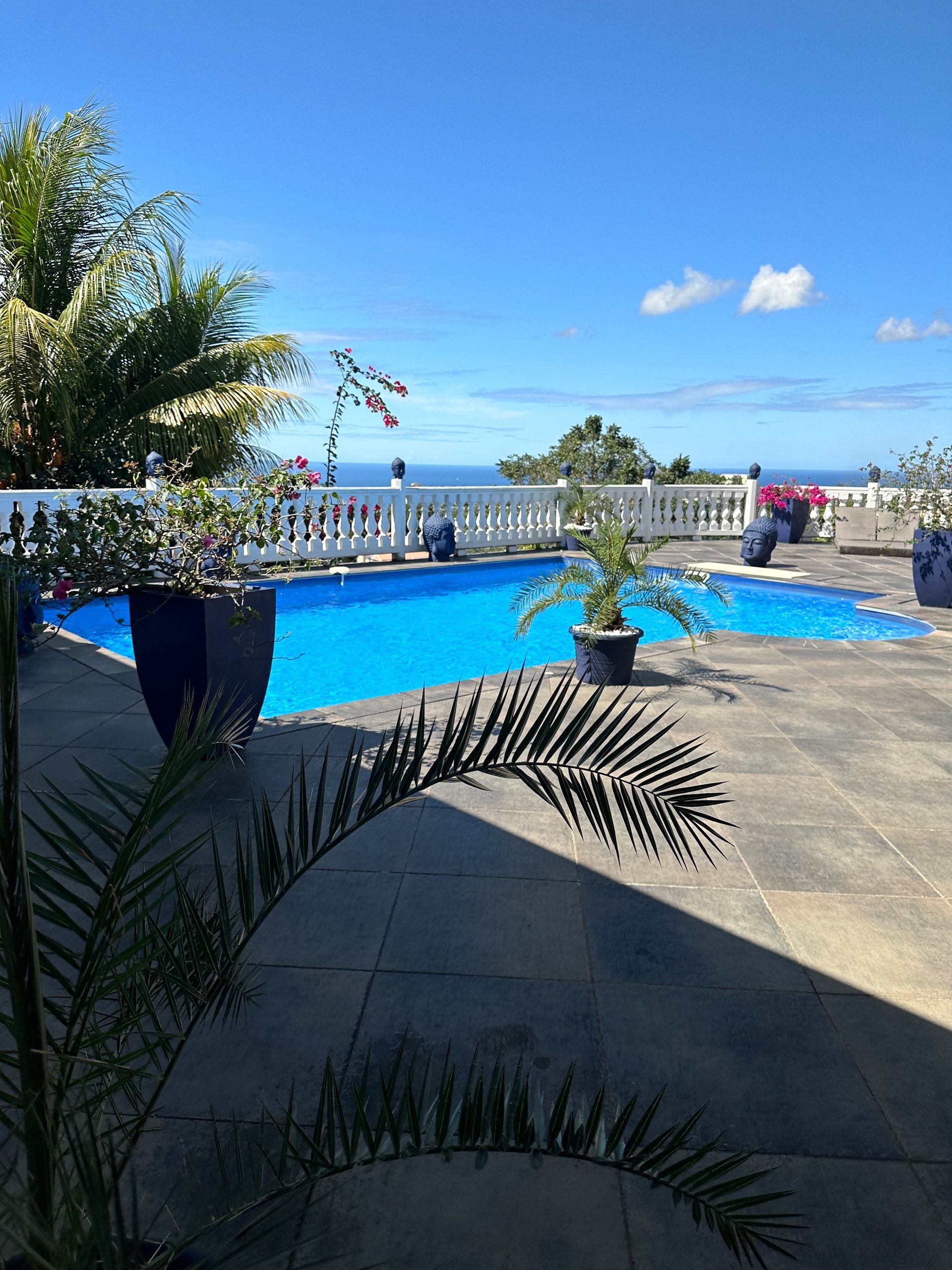 Terrasse du SPA de Fort-de-France