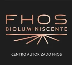 Un logotipo para el centro bioluminiscente autorizado de FHOS.