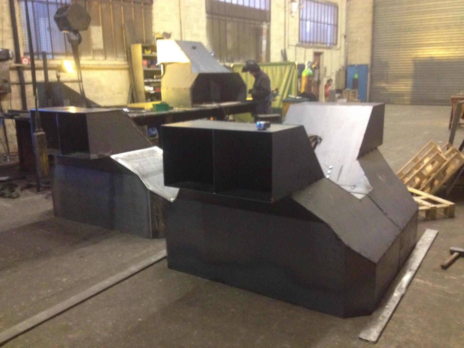 Projet de serrurerie industrielle