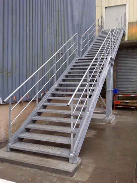 Escalier en métal