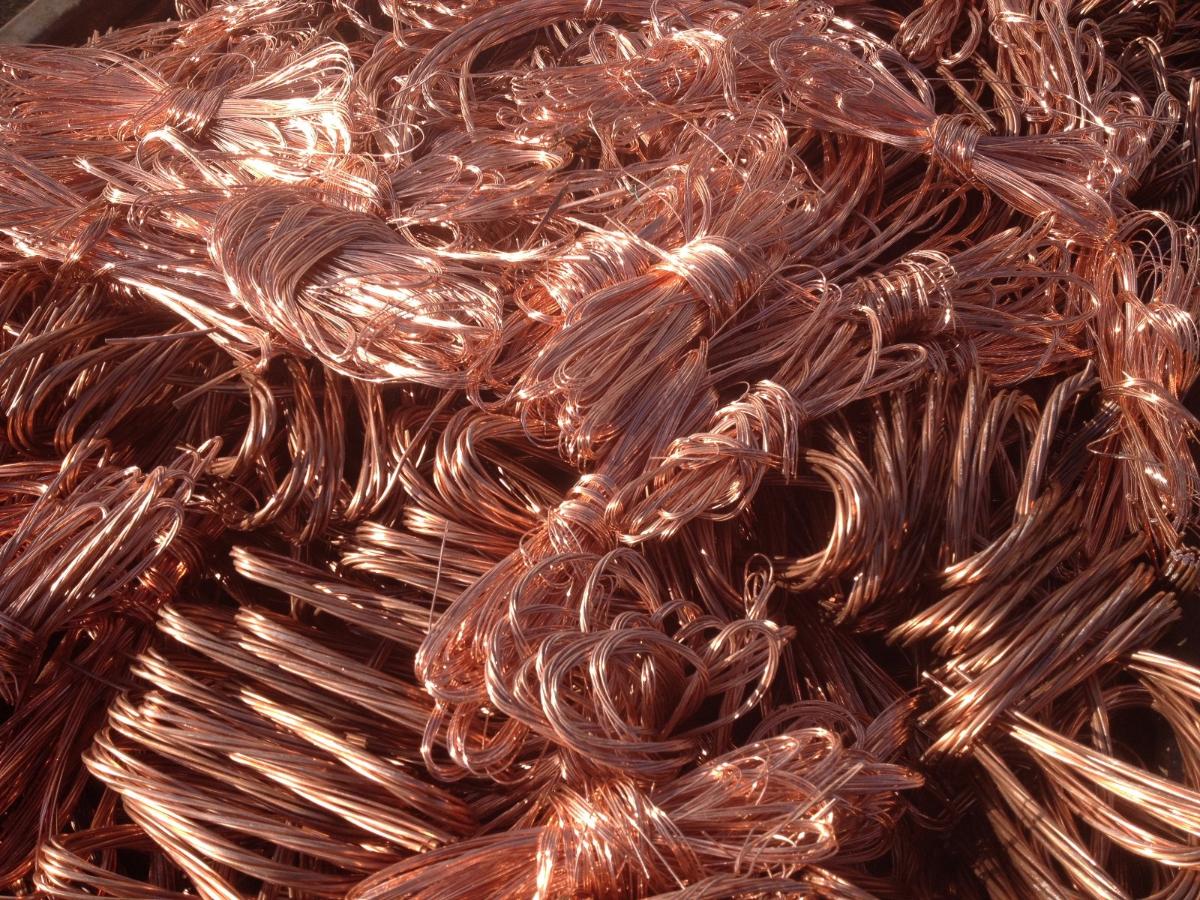 Récupération de cuivre