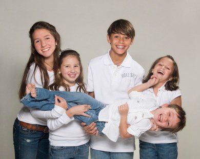 sesion fotografica tenerife familiar cubo magico