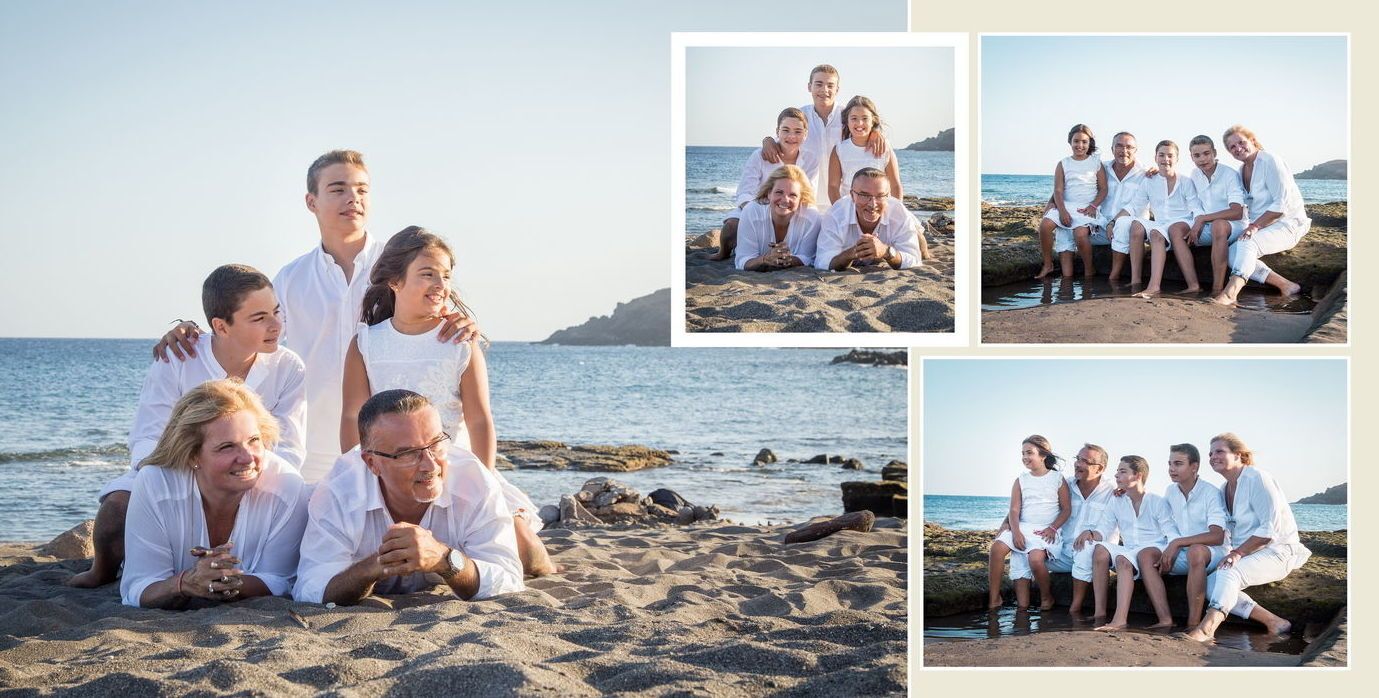 sesion fotografica familiar originales tenerife en exteriores playa