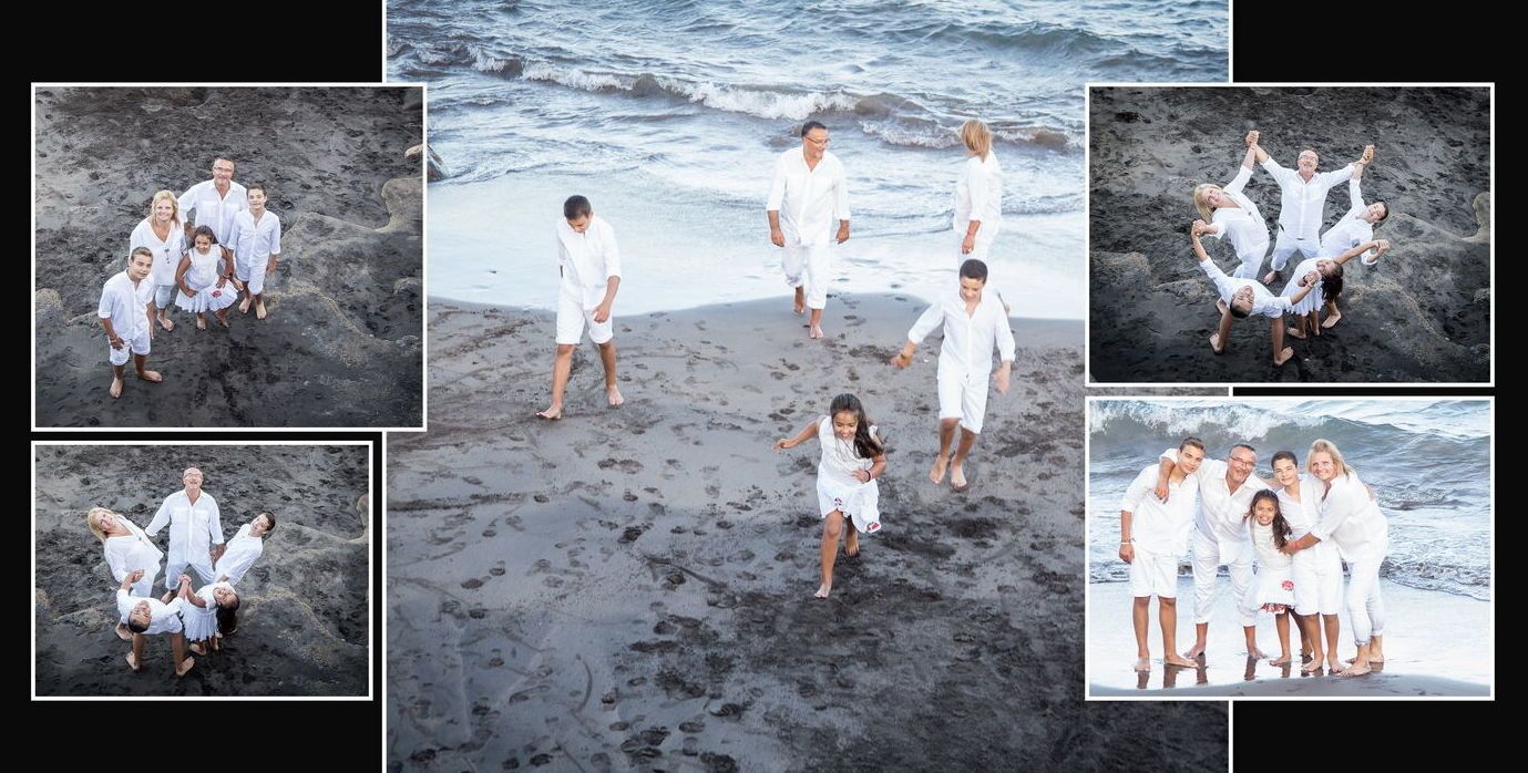 sesion fotografica familiar originales tenerife en exteriores playa
